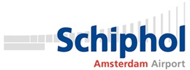 Logo lotniska Amsterdam Schiphol (AMS)